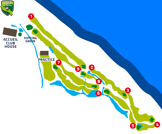 golf oléron parcours 9